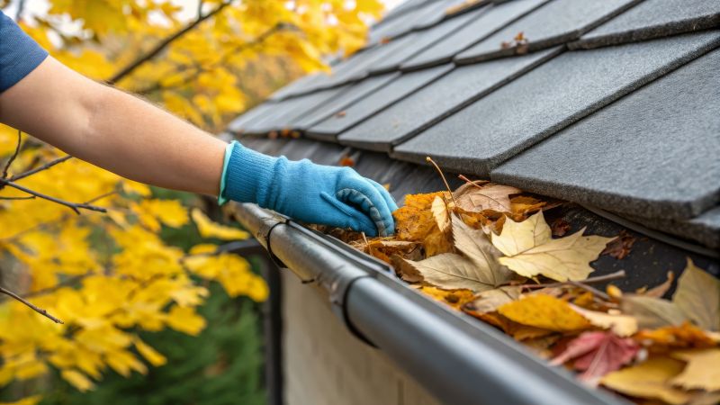 Fall Gutter Protection